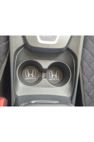 Honda Araç Bardaklık Altlığı , Honda Şişe Ve Bardak Altlığı, Honda Logolu Oto Bardaklık Altlığı