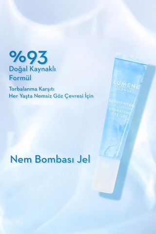 Lumene Purifying Dew Drops Hydrating Nemlendirici Göz Çevresi Bakım Jeli 15 ML