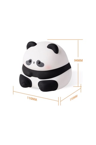 Sevimli Panda Dokunmatik Renk Değiştiren Gece Lambası Rgb Beyaz