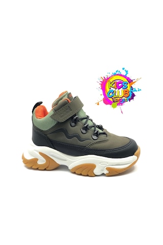 Cool 26-evil Ortopedik Kaymaz Taban Unisex Çocuk Bot Haki