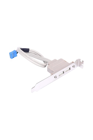 PC Anakart 9 Pin Header 2 Port USB 2.0 Anakart Arka Panel Genişle