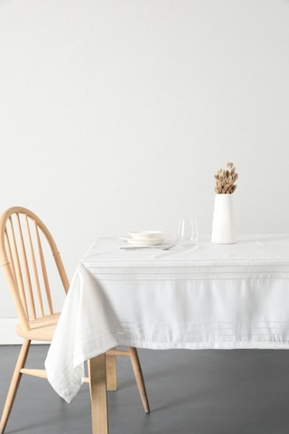 Açelya Leke Tutmaz Masa Örtüsü 160 x 220 Ekru