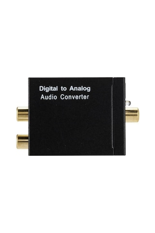 Dijital To Analog Optik 3.5Mm Kulaklık Ses Çıkış Tos Rca Digital