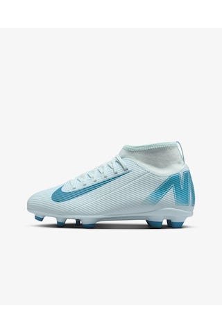 Nike Jr. Mercurial Superfly 10 Club Çocuk Kramponu Dar Kalıp Mavi