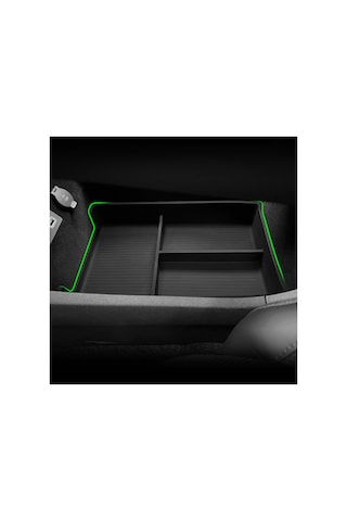 Red Lion Parts Byd Seallion 7 Uyumlu Orta Konsol Altı Esnek Silikon Saklama Kutusu Organizer