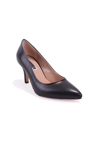 Dagoster Dza07-388412 Siyah Stiletto Topuklu Kadın Ayakkabı Siyah