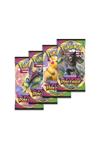 Pokemon Oyun Kartı Tcg Sword&shield Vivid Voltage Booster Pack - 1 Paket 10 Kart