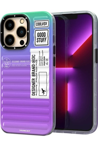 Apple Uyumlu iPhone 14 Pro Kılıf YoungKit The Secret Color Serisi Kapak
