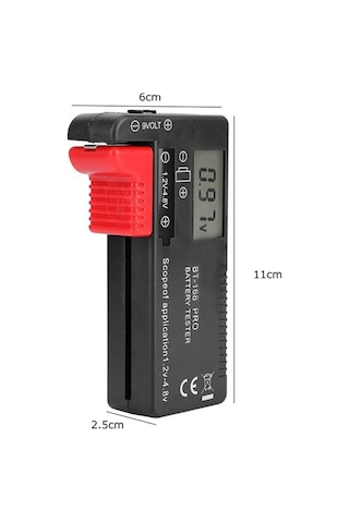 Alkatronik Bt-168 Pro Pil Test Cihazı Aa Aaa C D 9v 18650 16340 14500 10440 1.2v 1.5v 3v 3.7v 4.8v Dijital Ölç
