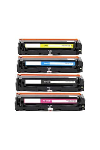 Crg-045H Uyumlu Toner Seti Cmyk | Canon Mf-635Cx-Mf-636Cdwt