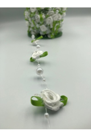 Beyaz Güllü Misinlı 3 Metre