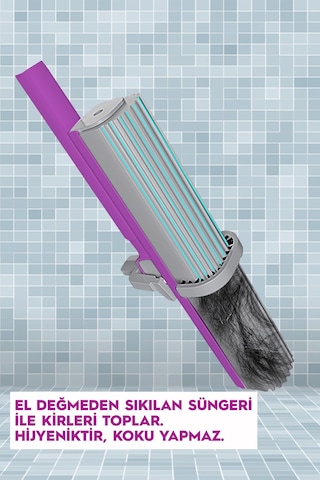 Aqua Yedek Mop Refil Üçlü Paket