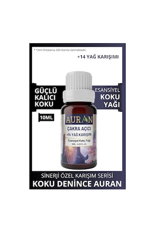 Auran Çakra Açıcı Sinerji Karışım Esansiyel Uçucu Yağı 10 ML