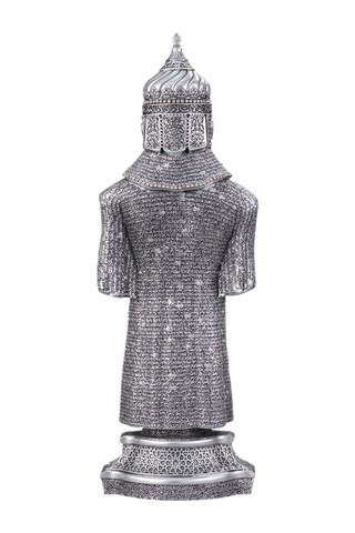 Nakkaş Zırh Boytu Büyük Boy Gümüş