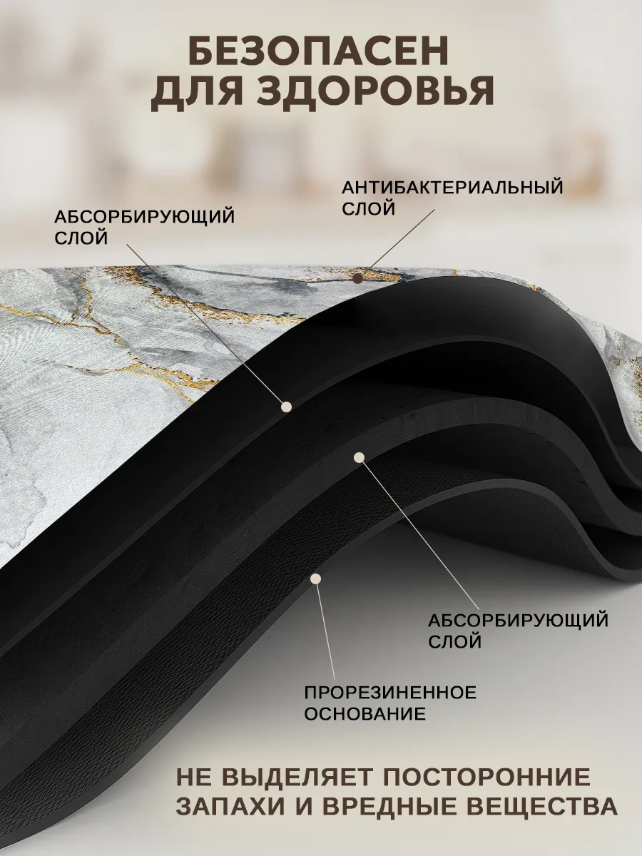 Inhomeka Diatomit Bulaşık Paspası Emici 50x40 350824330 Beyaz