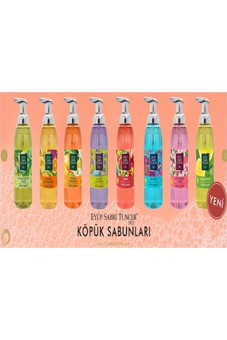 Eyüp Sabri Tuncer Zeytinyağlı Amber Köpük Sabun 4 x 500 ML