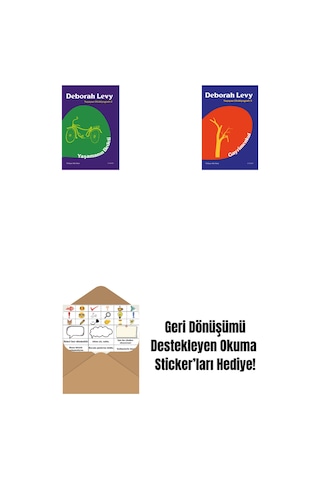 Ağustos Mavisi + Eve Yüzerken + Okuma Sticker'ları