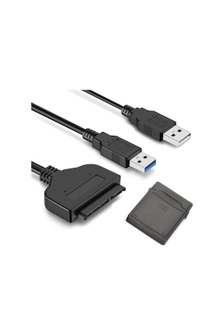 Wozlo 2.5" USB 3.0 Sata HDD Harddisk Kablosu + HDD Koruma Kutusu