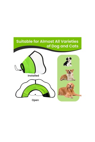 Evcil Köpek Kedi Yumuşak Çırpıda Yumuşak Yakalama licking Koruyucu Koniler Evcil Köpekler İçin Kedi Aksesuarları Çok Renkli