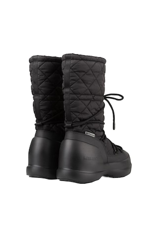 N001 Black Sneaker Günlük Kadın Diğer 80d2500080-n001 Moon Boot Mezzallina Quilted Hight Boot Wp Siyah