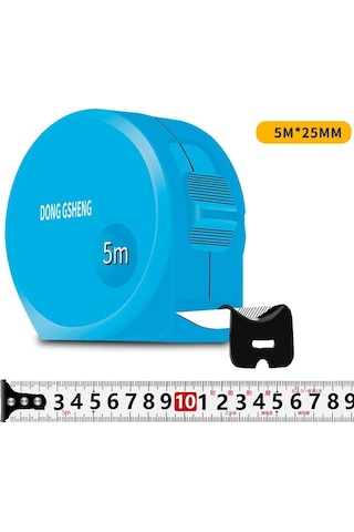 5l25-mezura 3 5 M Siyah Çelik Malzeme Mezura Çok Fonksiyonlu Ev Ağaç İşleme Taşınabilir Ölçme Aracı