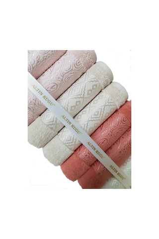 Özdilek Dory Yüz Havlusu 12 Adet-6 Renk- 50x80 Cm Çok Renkli