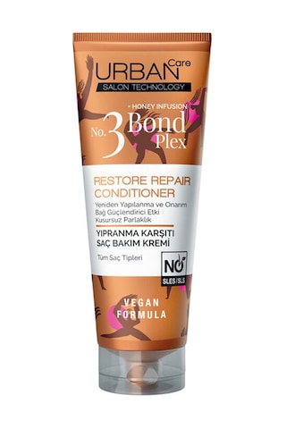 Urban Care Honey Infusion Bond Plex Yıpranma Karşıtı Saç Bakım Kremi 250 Ml