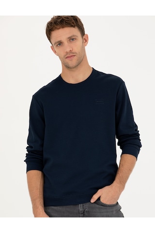 Pierre Cardin Erkek Koyu Lacivert Sweatshirt 50279557-vr100 Koyu Lacivert