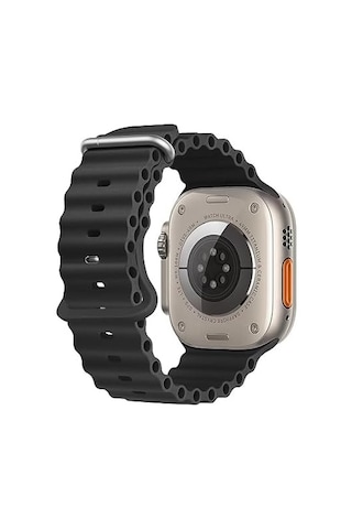 Ocean Band Apple Watch Uyumlu Ultra 49 Mm 45 Mm 44 Mm 42 Mm, Kadın Erkek Spor Dış Mekan Silikon Kayış İwatch Serisi Ultra Se 8 7 6 5 4 3 2 1