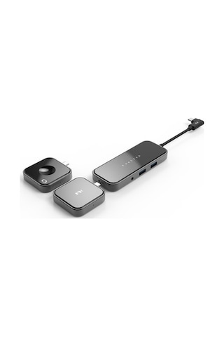 Type-C Hdmı Dönüştürücü Watch Apple Uyumlu AirPods Qi Wireless 4K Hd-Siyah