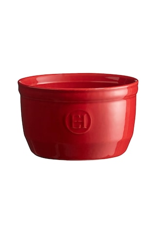 Emile Henry Fransa'da Üretilmiştir 240 Ml Ramekin 2'li Set , 4" X 2" 5", Bordo Kırmızısı