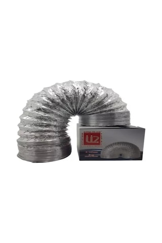 Aspiratör Borusu 3 M Telli 127 Mm Davlumbaz Borusu Aspiratör 3mt