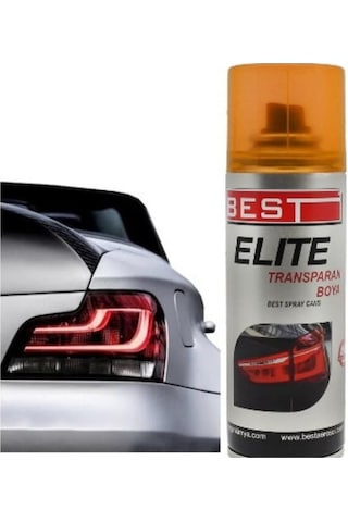 Best Elite Transparan Far Boyası 200 ML Turuncu