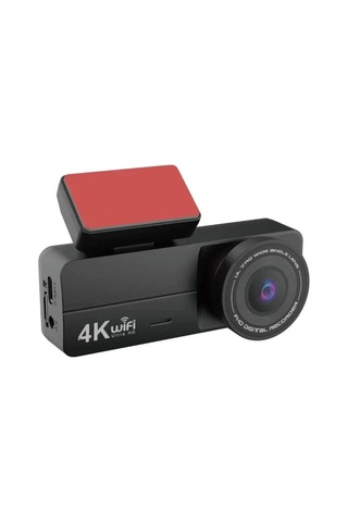F8 4k Ultra Hd Ekranlı Ön Kamera Video Kaydedici Araç Kamerası Wi-fi, Ir Gece Görüşü, App Kontrol Dashcam