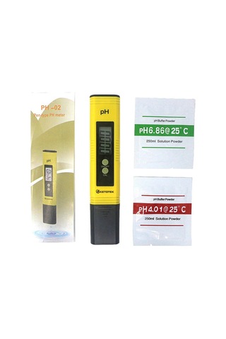 Taşınabilir Dijital Ph Ölçer 0.00-14.0 Ph Test Cihazı Tds Ec Metre Termometre 0-9999us/cm 0-9999ppm Ph Tds Ec