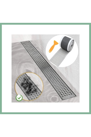 Bşkvirgo Çok Amaçlı Gider Süzgeci Ve Sineklik Tamir Kiti 10 Cm 4 Metre Bsk2026 Standart
