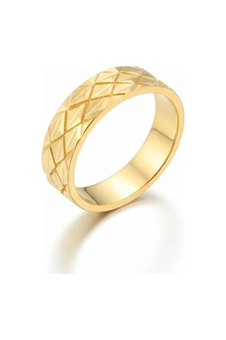 14 Ayar Altın Sade Yüzük 735 Gold