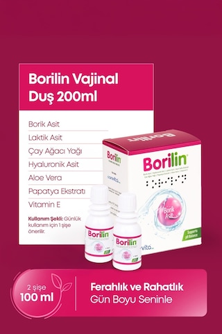 Borilin Vajinal Duş 200 ML
