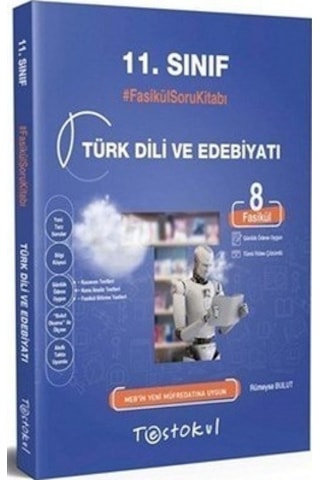 Test Okul 11.Sınıf Fasikül Soru Kitabı/Türk Dili ve Edebiyatı 8