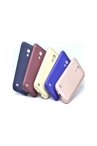 Samsung Galaxy Uyumlu S4 Mini Kılıf Zore Premier Silikon Kapak Lacivert