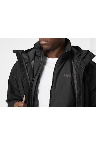 Helly Hansen Juell 3-IN-1 Jacket Erkek Mont Siyah