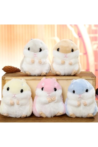 Piraye Gift Hamster Anahtarlık Çanta Süsü Peluş Anahtarlık