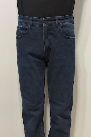 Hacker Denim Hacker Dmctekstil Erkek Lacivert Y 1097 Yüksek Bel Rahat Kesim Boru Paça Jean Pantolon