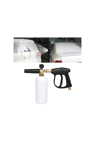 Sones Yüksek Basınçlı Araba Yıkama Köpük Tabancası Sabun Köpürtücü Jeneratörü Su Püskürtme Tabancası, 3/8 Hızlı Bağlantı
