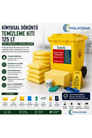 Kimyasal Döküntü Temizleme Kiti 125 Lt Bant Marketim Kimyasal Döküntü Temizleme Kiti 125 Lt Bant Marketim