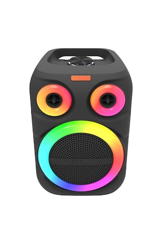 Torima D81 12 W Rgb Işıklı Mikrofonlu Kablosuz Taşınabilir Hoparlör