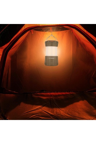 Tomshoo Led Kamp Feneri Tip C Şarj Edilebilir Kamp Işığı Suya Dayanıklı Taşınabilir Çadır Işığı Siyah