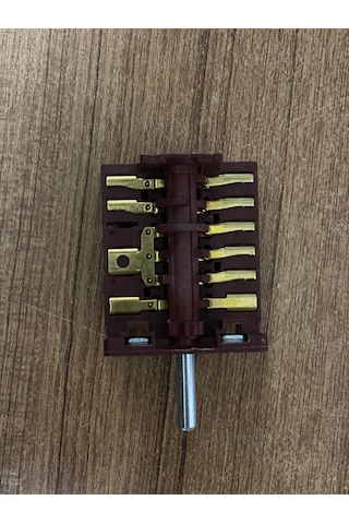 Ukinox Uyumlu Termikel Ankastre Fırın Komütatör Komitatör Şalter Anahtar - 422323454