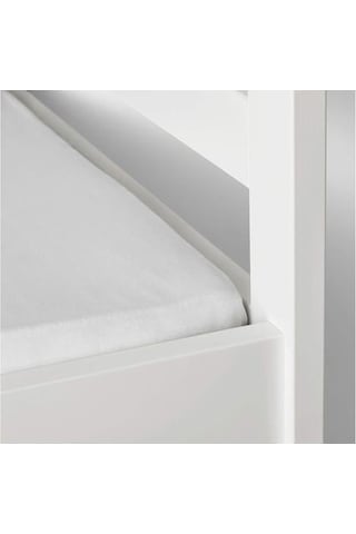2 Adet 70 X 120 X 20 Cm Anne Yanı Lastikli Penye Kumaş Bebek Çarşafı