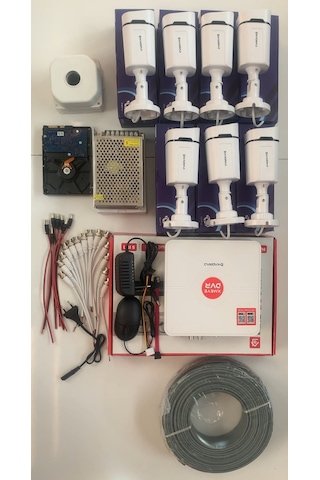 7'lı Kamera Seti - 5mp Sony Seculens Kdj-7s-4w-p-v1